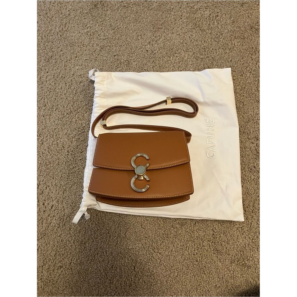 NWOT Cafune Small Pendulum Bag in Cognac/Chestnut